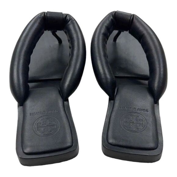 Tory Burch Nevada Thong Puffy Leather Sandals Flats Size 8 $298 - Picture 6 of 10